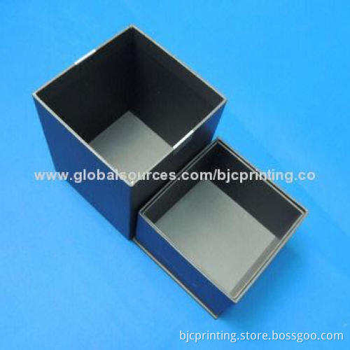 Cosmetic box printing service, perfect bound, hard cover